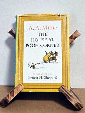 Vintage Winnie the Pooh Book 1961 House at Pooh Corner Classic Illustrated Milne